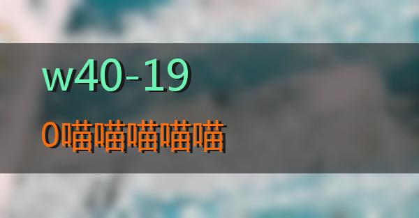 w40-190的相关图片